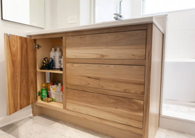 transitional bathroom remodel clean bathroom remodel walnut vanity bleached walnut vanity hyland homes illinois clarendon hills